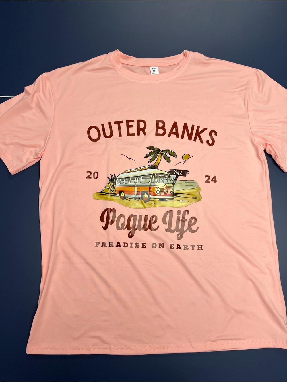 Pogue Life Outer Banks Pink Graphic Tee